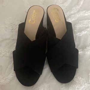 Sam Edelman Circus mules. Great shape worn one time.